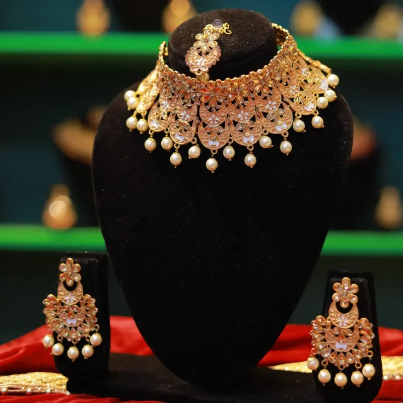 Posh Limited Edition Designer Necklace and Earrings Set