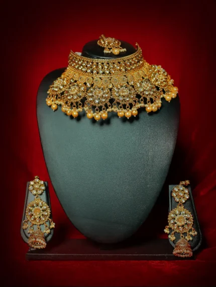Posh Choker Set for Bride Wedding Rental - 1