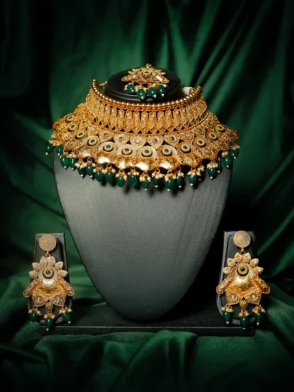 Posh Choker Set for Bride Wedding Rental - 18