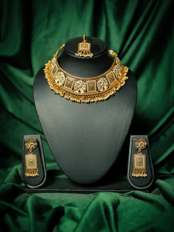 Posh Choker Set for Bride Wedding Rental - 19