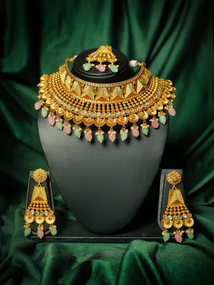 Posh Choker Set for Bride Wedding Rental - 20