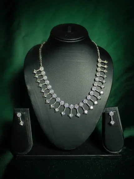 Posh Choker Set for Bride Wedding Rental - 32