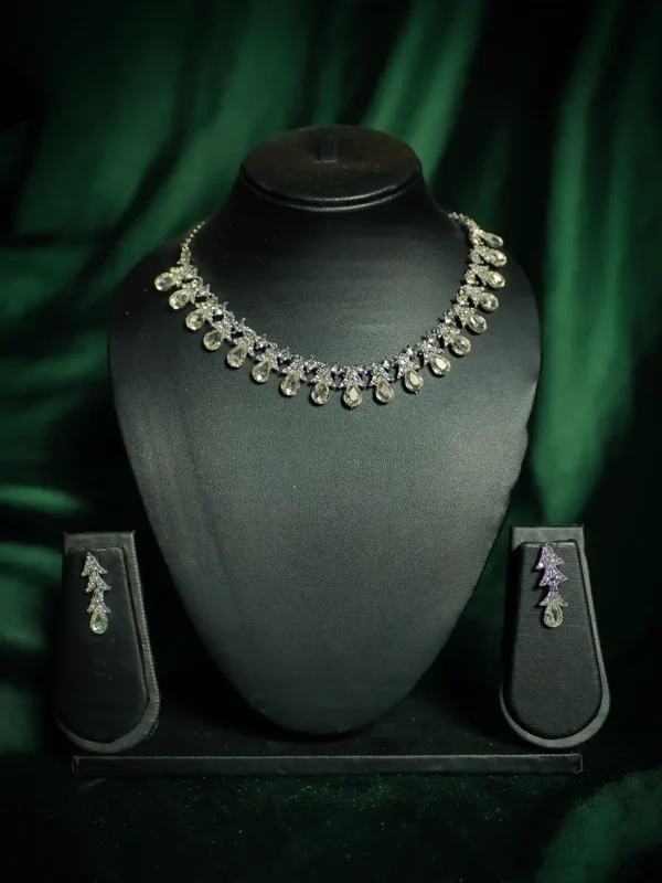 Posh Choker Set for Bride Wedding Rental - 33