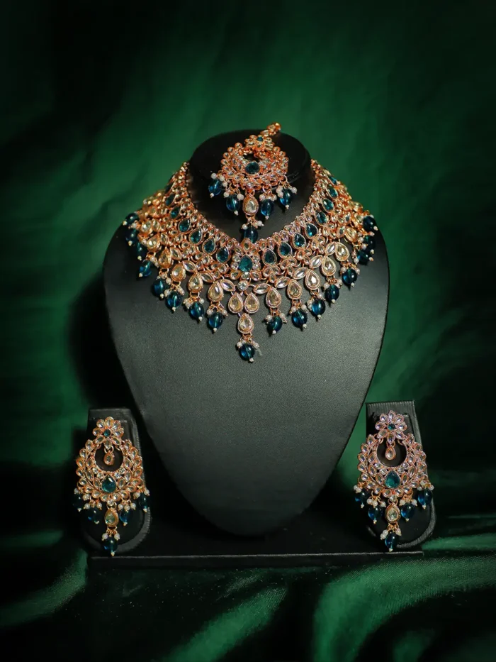Posh Choker Set for Bride Wedding Rental - 38