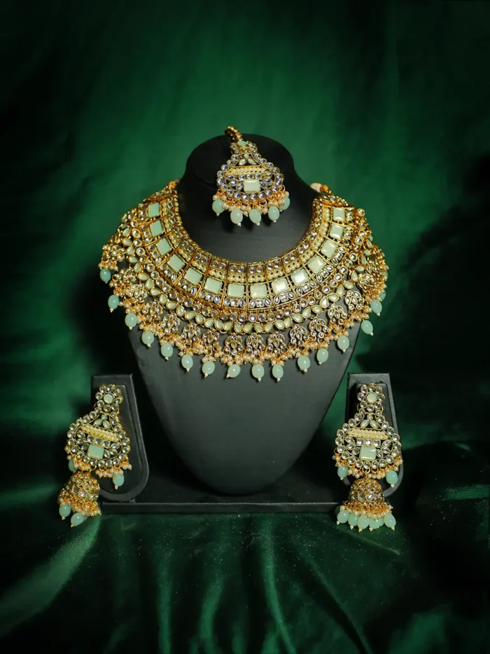Posh Choker Set for Bride Wedding Rental - 42