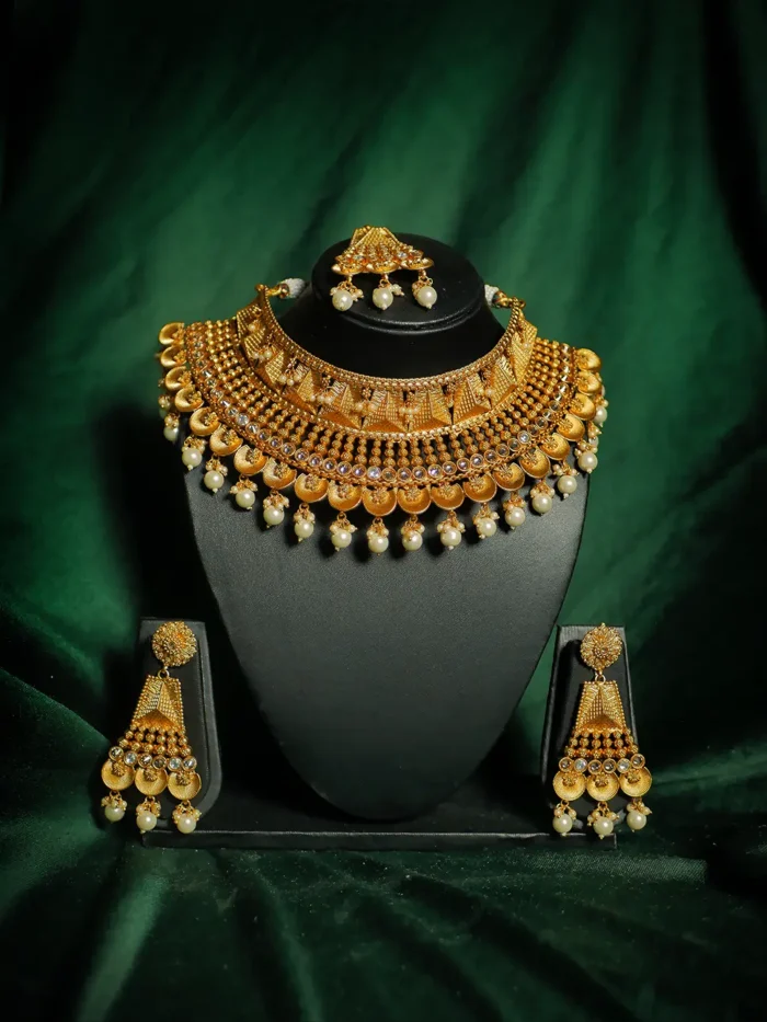 Posh Choker Set for Bride Wedding Rental - 45