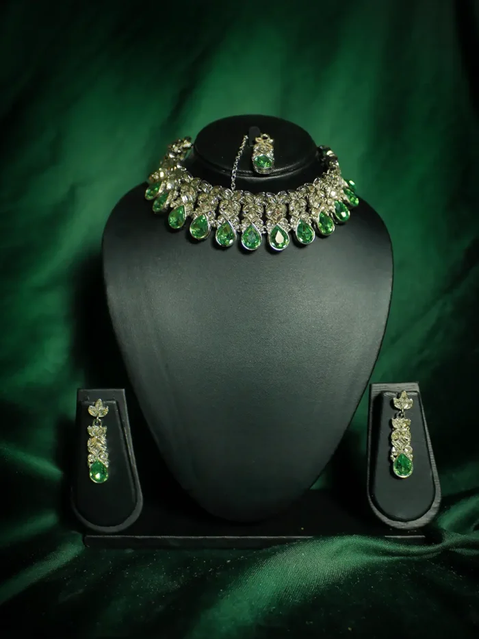 Posh Choker Set for Bride Wedding Rental - 47