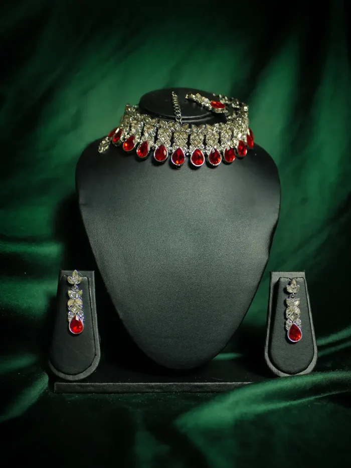 Posh Choker Set for Bride Wedding Rental - 50