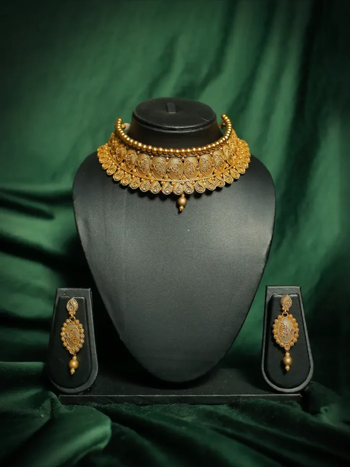 Posh Choker Set for Bride Wedding Rental - 64