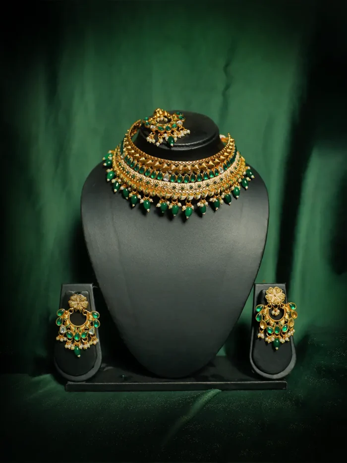 Posh Choker Set for Bride Wedding Rental - 73