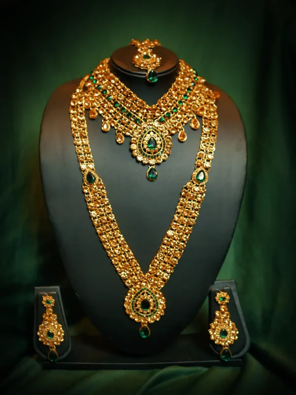 Posh Choker Set for Bride Wedding Rental - 76