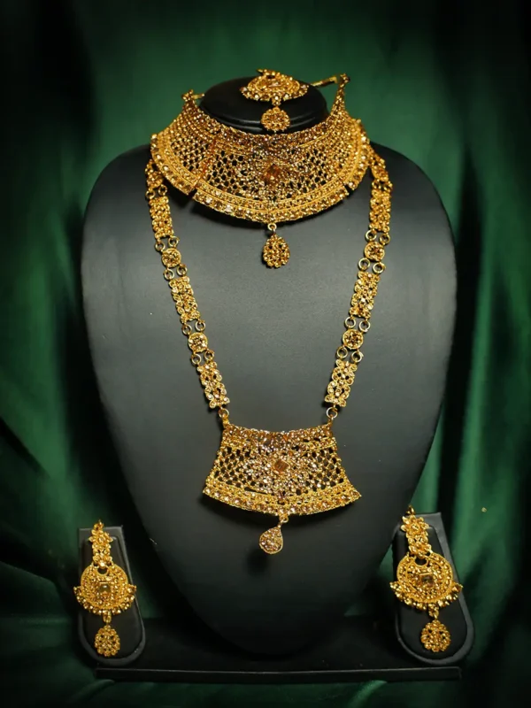 Posh Choker Set for Bride Wedding Rental - 77